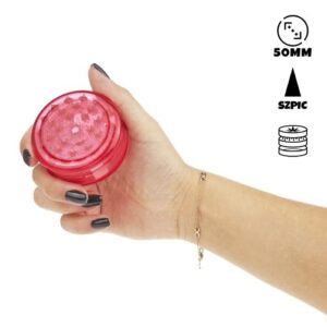 Młynek Akrylowy Amsterdam Leaf | 3-cz 50 mm