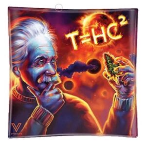 Popielniczka Szklana Einstein T=HC2 Solar Diesel