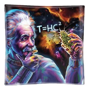 Popielniczka Szklana Einstein T=HC2 Black Hole