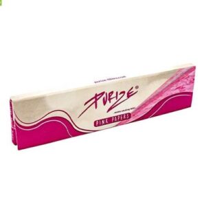 Bibułki, Bletki różowe Purize King Size Slim