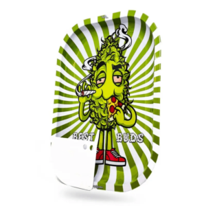 Tacka metalowa Best Buds | Hungry Pizza | 18 x 14 cm