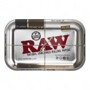 Tacka metalowa RAW | Silver | 27,5 x 17,5 cm
