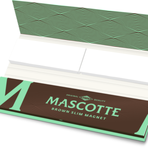 Bibułki, Bletki MASCOTTE Brown Slim Combi
