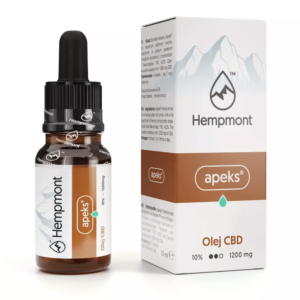 Olejek konopny CBD | Hempmont Apeks | 1200mg - 10% CBD