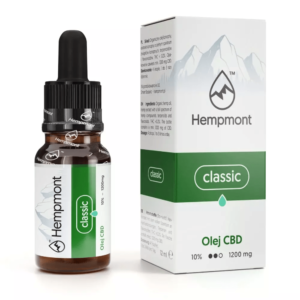 Olejek konopny CBD | Hempmont Classic | 1200mg - 10% CBD