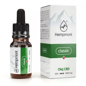 Olejek konopny CBD | Hempmont | 3600mg - 30% CBD